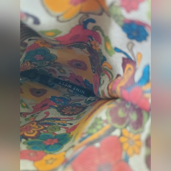 Nine West "COUNTING " Brown Leather Vintage Cowboy Boots Size 7M - Picture 4 of 13